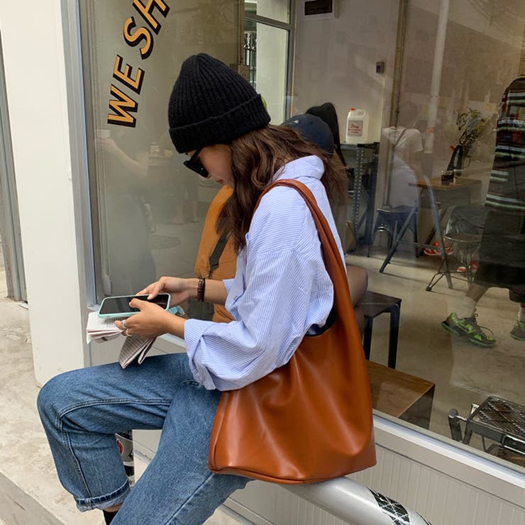 ショルダーバッグ レディース 無地 | PlusNao | 詳細画像9 