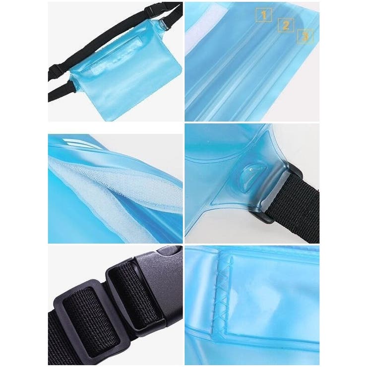 ウエストポーチ レディース メンズ | PlusNao | 詳細画像17 