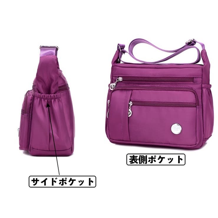 ショルダーバッグ 12ポケット レディース | PlusNao | 詳細画像8 