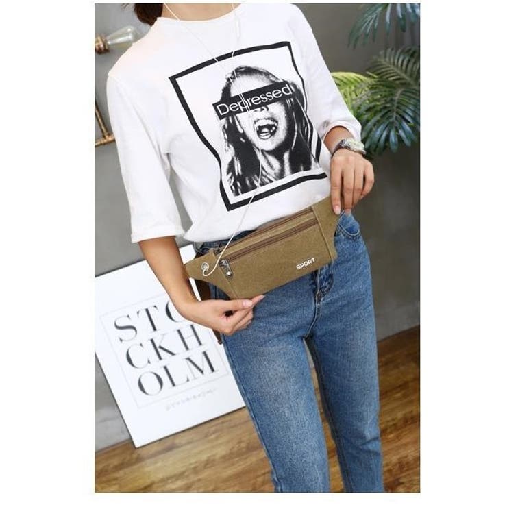 ランニングポーチ ランニングバッグ ボディバッグ | PlusNao | 詳細画像3 