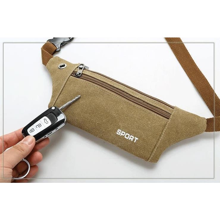 ランニングポーチ ランニングバッグ ボディバッグ | PlusNao | 詳細画像8 