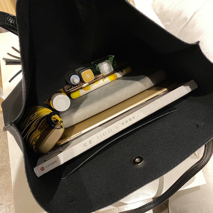 トートバッグ レディース レザー調 | PlusNao | 詳細画像15 