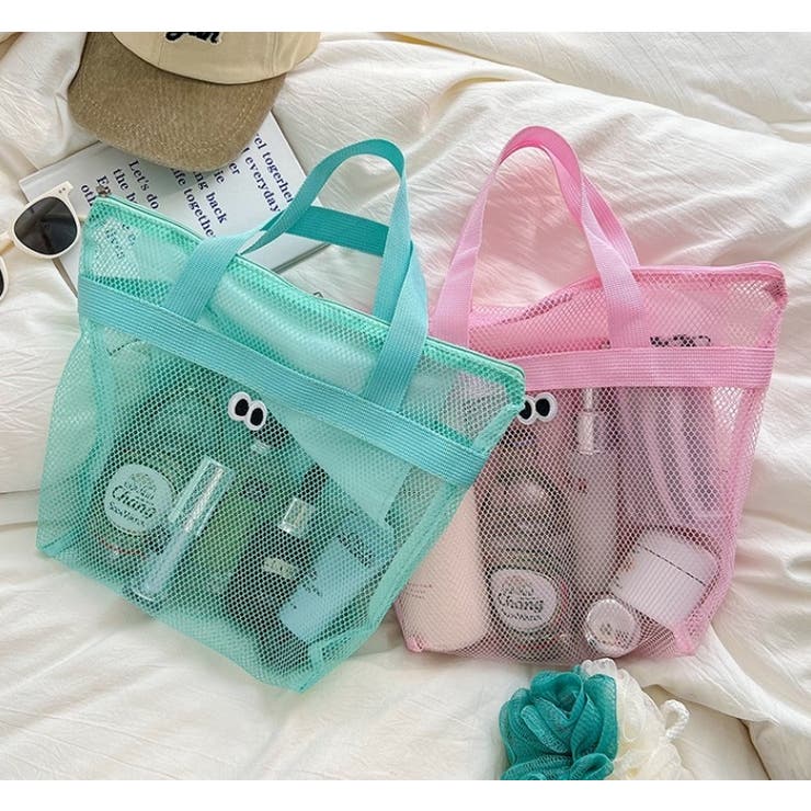 メッシュバッグ トートバッグ スパバッグ | PlusNao | 詳細画像3 