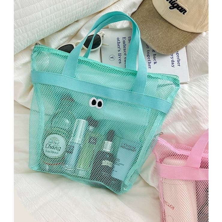 メッシュバッグ トートバッグ スパバッグ | PlusNao | 詳細画像7 