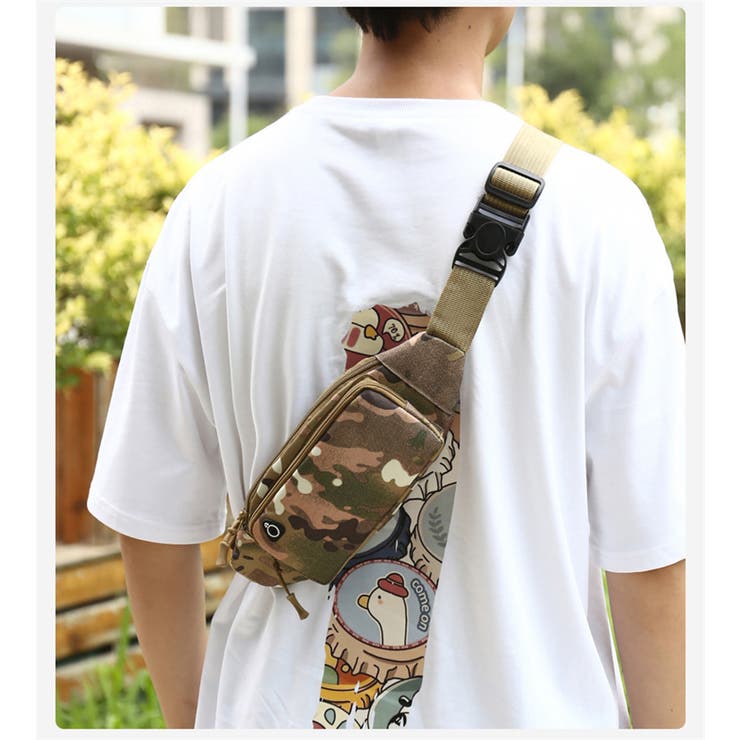 ウエストバッグ ウエストポーチ ボディバッグ | PlusNao | 詳細画像10 