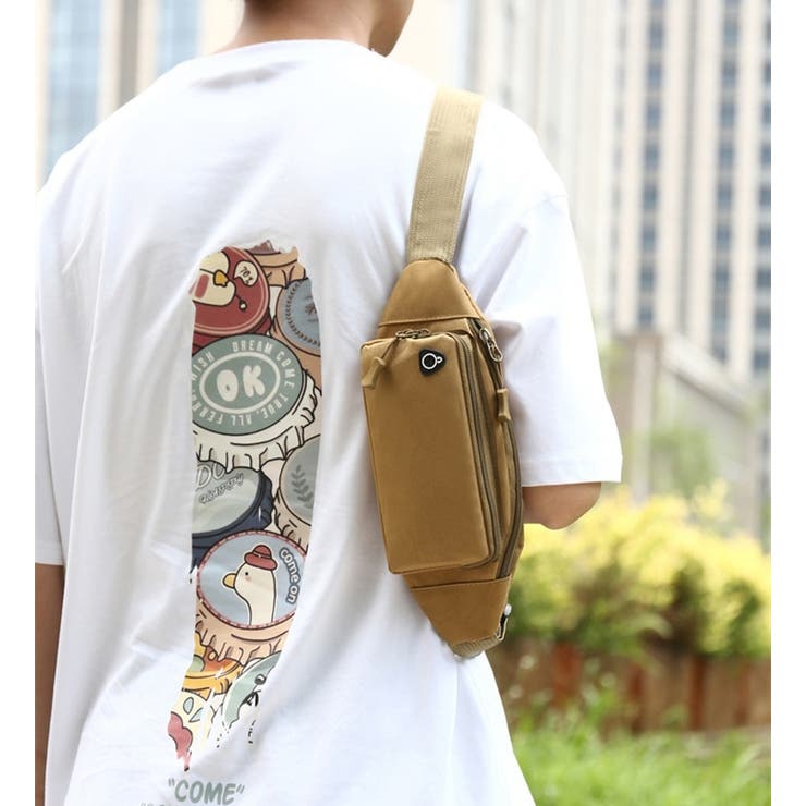 ウエストバッグ ウエストポーチ ボディバッグ | PlusNao | 詳細画像4 