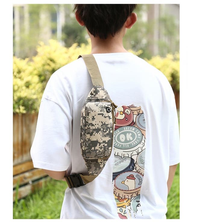 ウエストバッグ ウエストポーチ ボディバッグ | PlusNao | 詳細画像6 