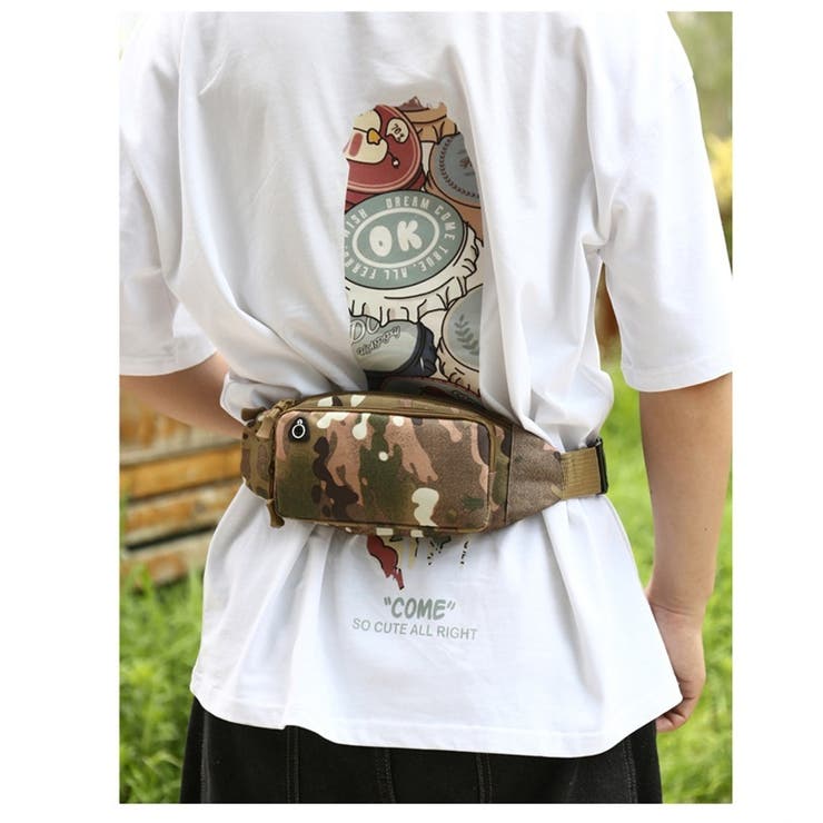 ウエストバッグ ウエストポーチ ボディバッグ | PlusNao | 詳細画像8 