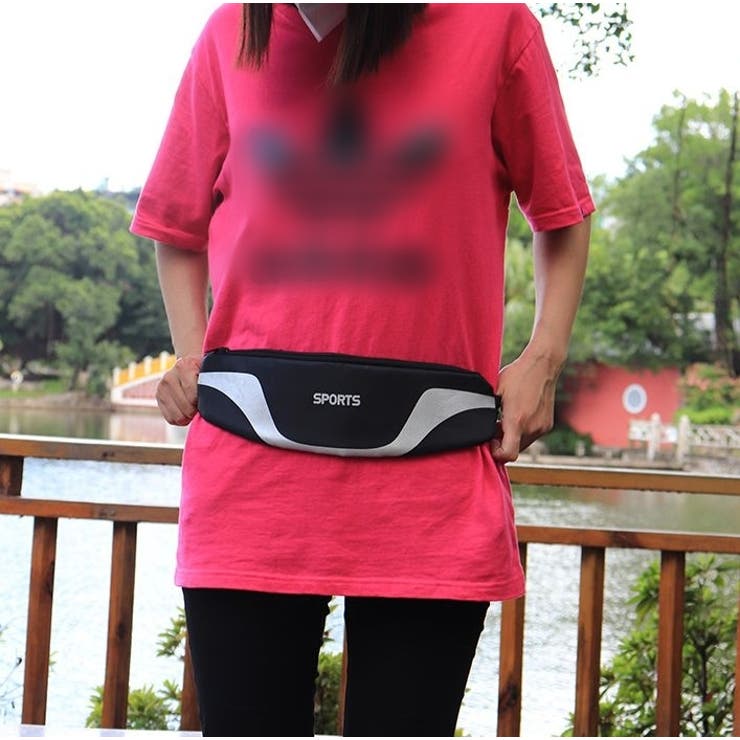 ウエストポーチ ボディバッグ ランニングポーチ | PlusNao | 詳細画像2 