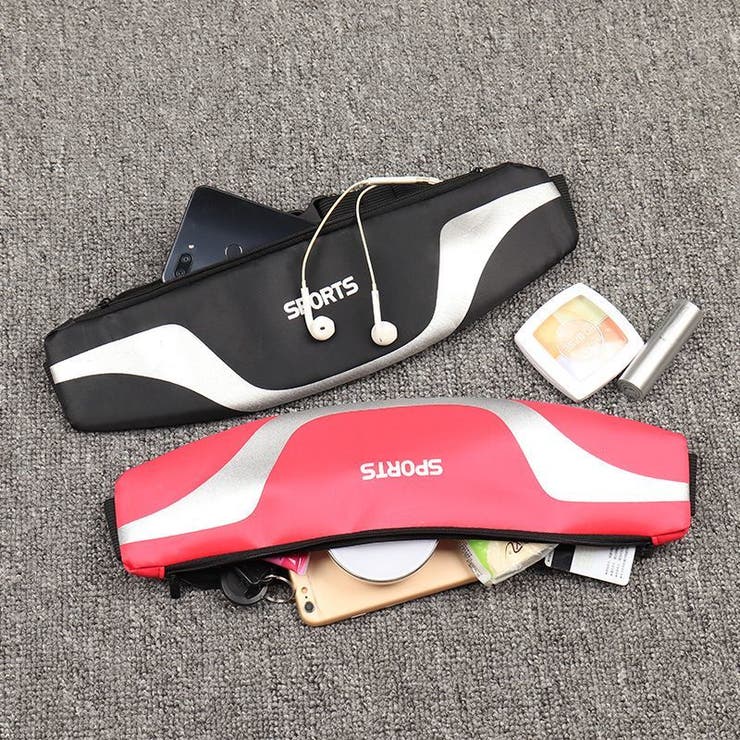 ウエストポーチ ボディバッグ ランニングポーチ | PlusNao | 詳細画像3 