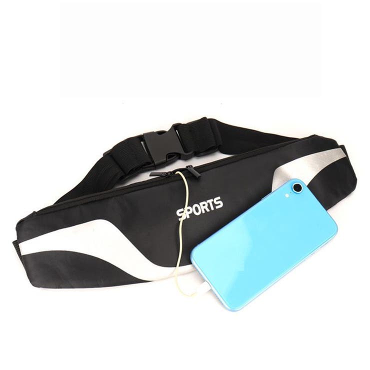 ウエストポーチ ボディバッグ ランニングポーチ | PlusNao | 詳細画像5 