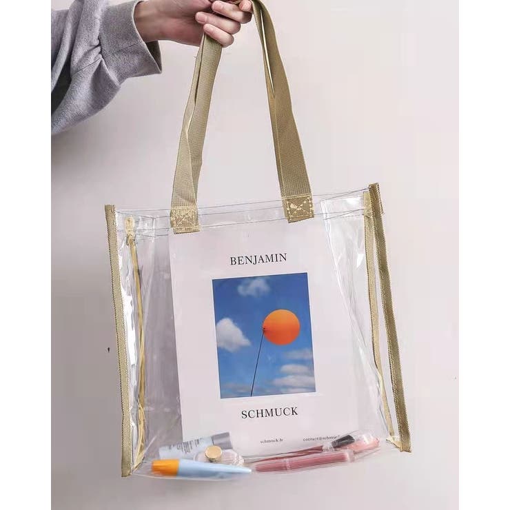 トートバック ビニールバック クリアトート | PlusNao | 詳細画像2 