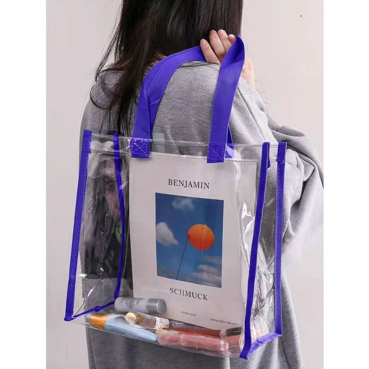 トートバック ビニールバック クリアトート | PlusNao | 詳細画像8 