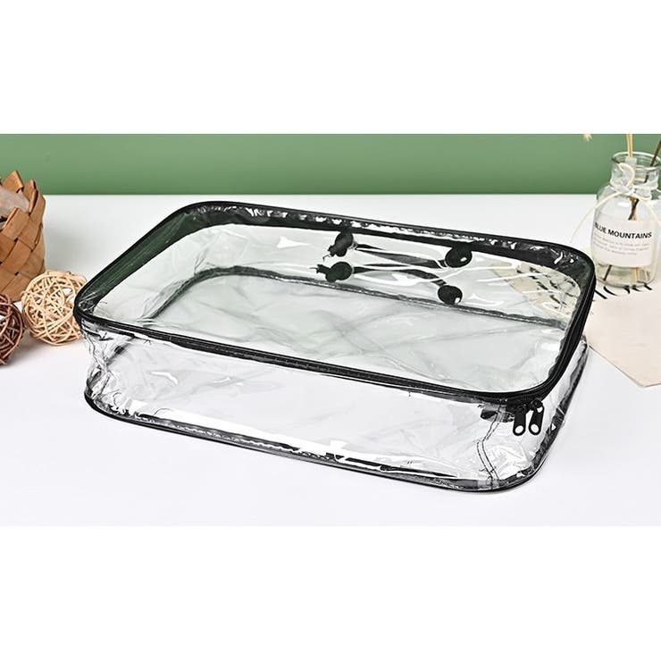 ビニールバッグ 男女兼用 クリアバッグ | PlusNao | 詳細画像3 