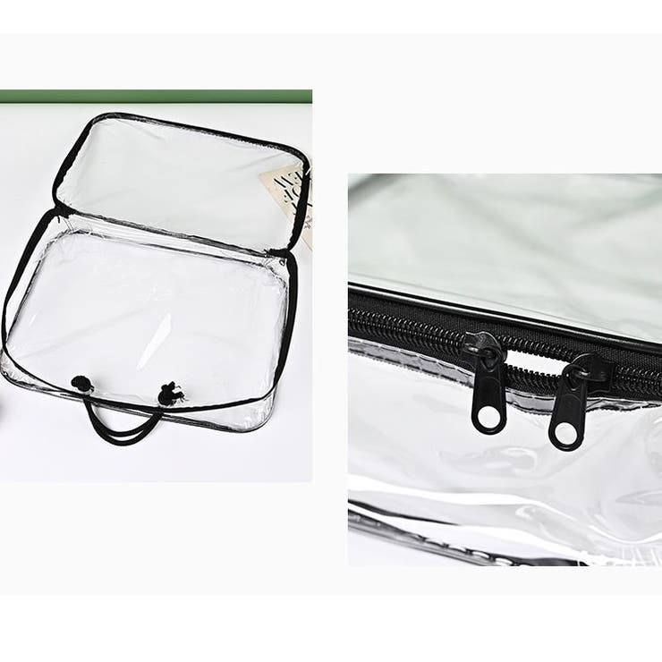 ビニールバッグ 男女兼用 クリアバッグ | PlusNao | 詳細画像6 