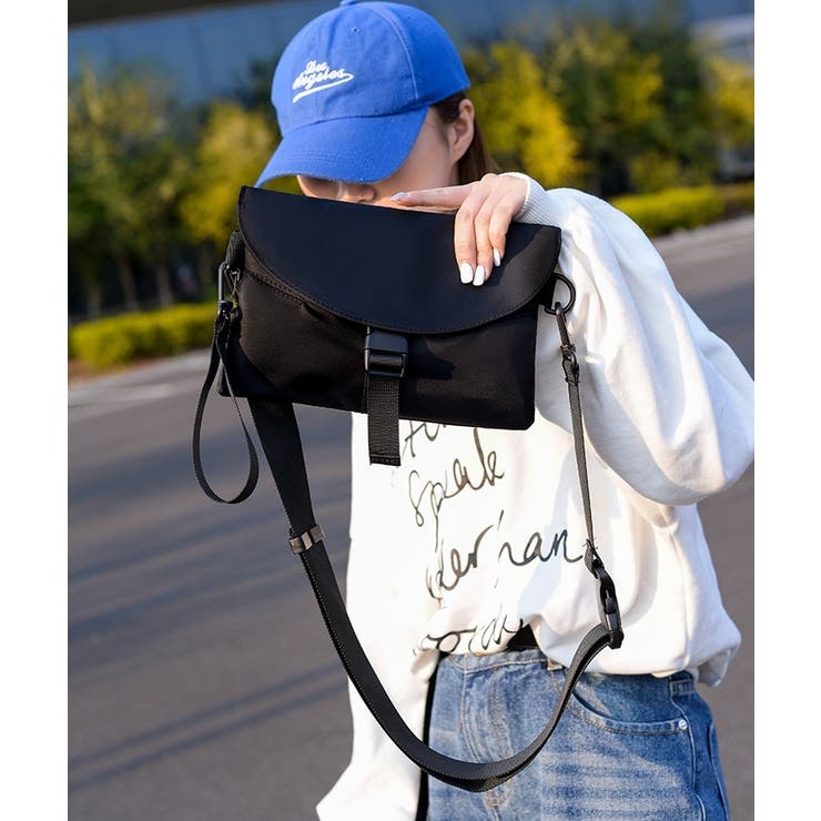 ボディバッグ ショルダーバッグ ユニセックス | PlusNao | 詳細画像4 