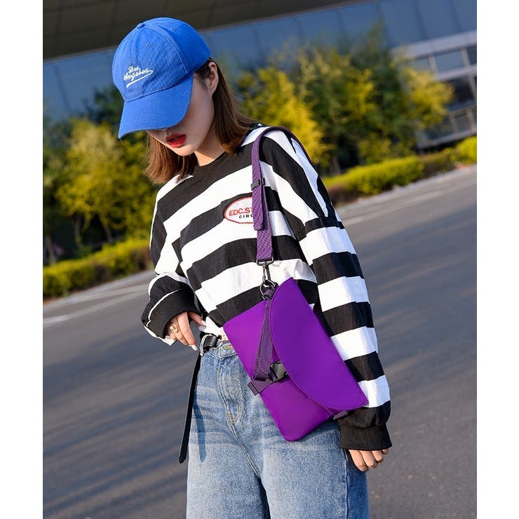 ボディバッグ ショルダーバッグ ユニセックス | PlusNao | 詳細画像5 