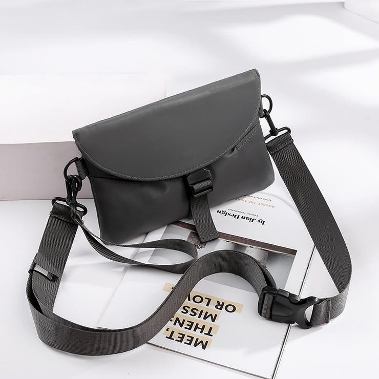 ボディバッグ ショルダーバッグ ユニセックス | PlusNao | 詳細画像9 