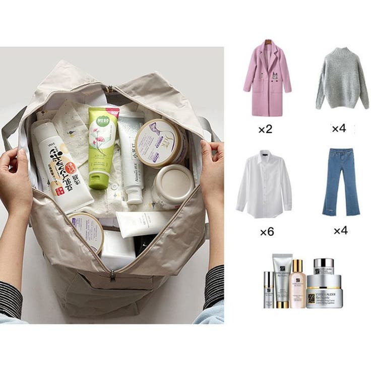 ボストンバッグ 旅行バッグ トラベルバッグ | PlusNao | 詳細画像10 