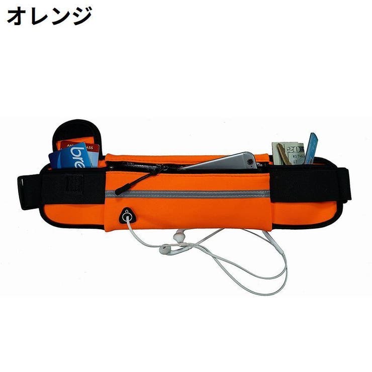 ランニングポーチ ウエストポーチ バッグ | PlusNao | 詳細画像16 