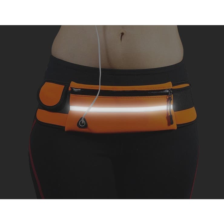 ランニングポーチ ウエストポーチ バッグ | PlusNao | 詳細画像9 