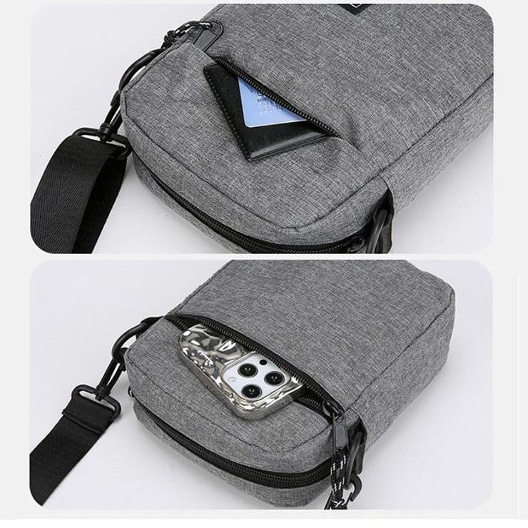 ミニショルダーバッグ ポシェット メンズ | PlusNao | 詳細画像14 