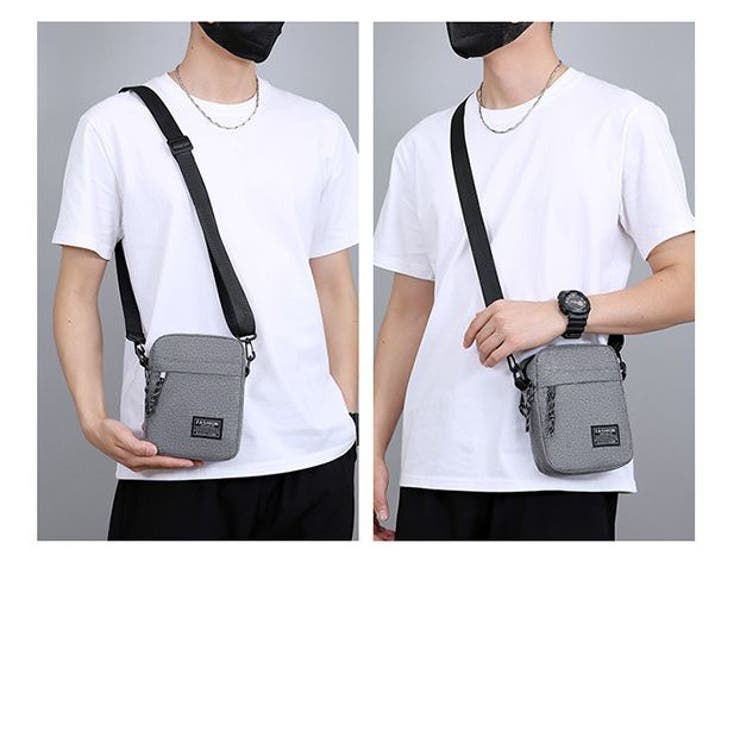 ミニショルダーバッグ ポシェット メンズ | PlusNao | 詳細画像7 