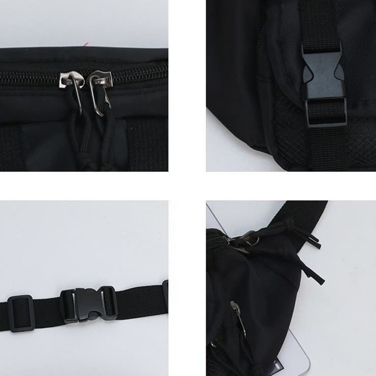 ボディバッグ ウエストポーチ ヒップバッグ | PlusNao | 詳細画像18 