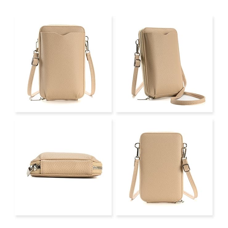 ショルダーバッグ スマホポーチ ポシェット | PlusNao | 詳細画像5 