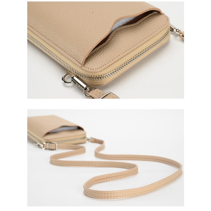 ショルダーバッグ スマホポーチ ポシェット | PlusNao | 詳細画像6 