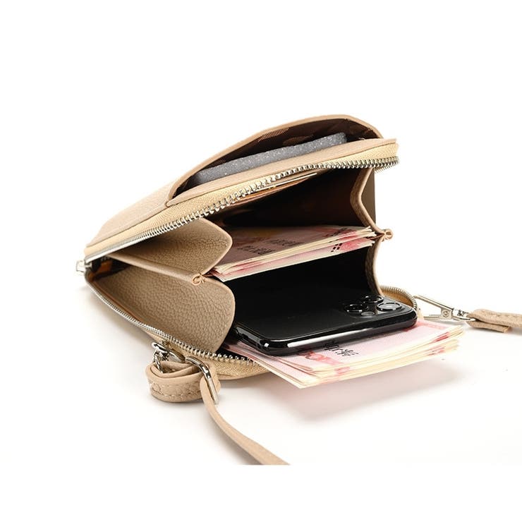 ショルダーバッグ スマホポーチ ポシェット | PlusNao | 詳細画像9 