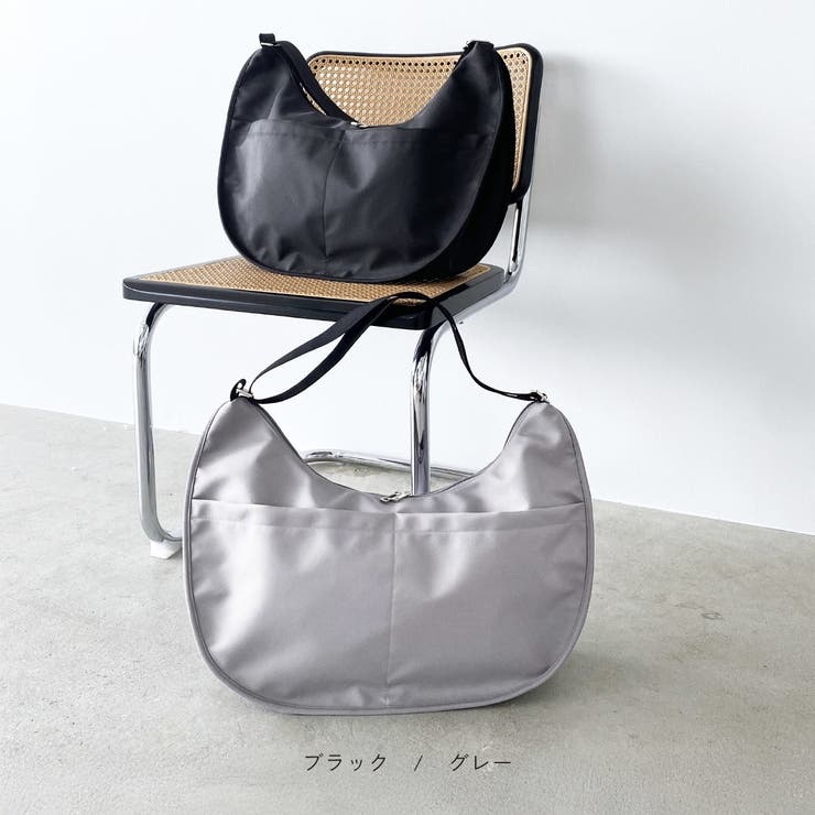 【ハーフムーンショルダーバッグ】 ショルダー バッグ | PlusNao | 詳細画像10 