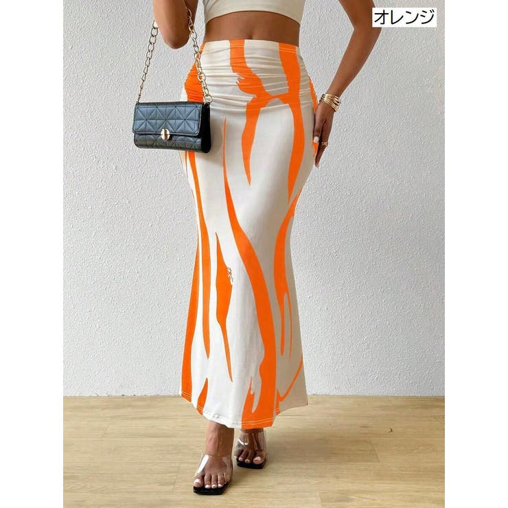 ロングスカート マーメイドスカート レディース | PlusNao | 詳細画像10 