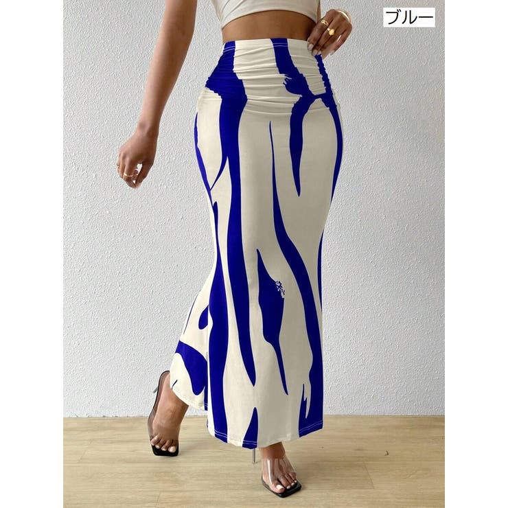 ロングスカート マーメイドスカート レディース | PlusNao | 詳細画像12 