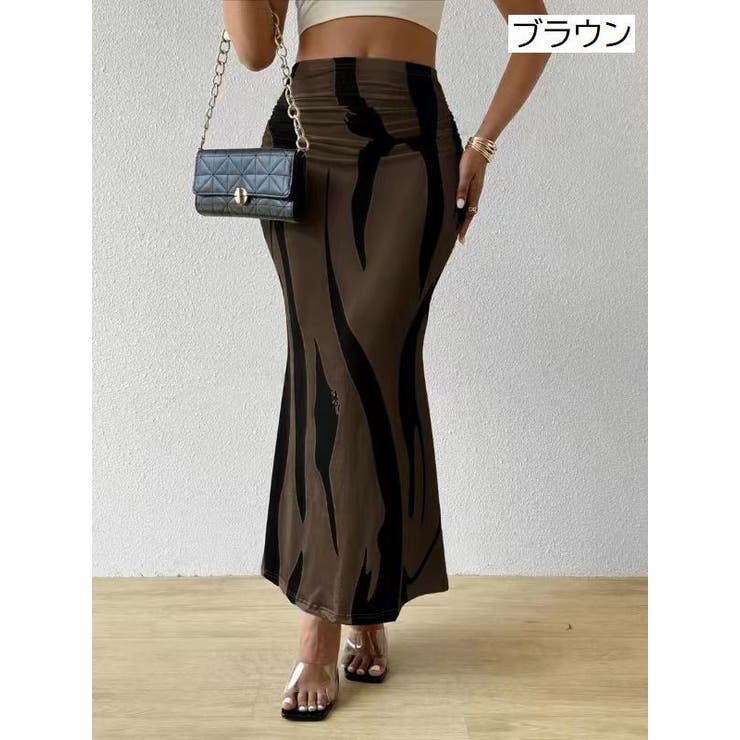 ロングスカート マーメイドスカート レディース | PlusNao | 詳細画像13 