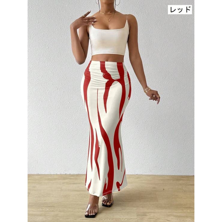 ロングスカート マーメイドスカート レディース | PlusNao | 詳細画像17 