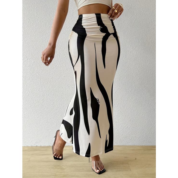 ロングスカート マーメイドスカート レディース | PlusNao | 詳細画像2 