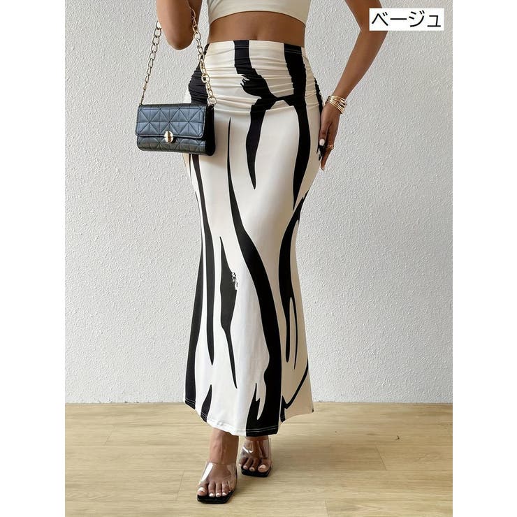 ロングスカート マーメイドスカート レディース | PlusNao | 詳細画像8 