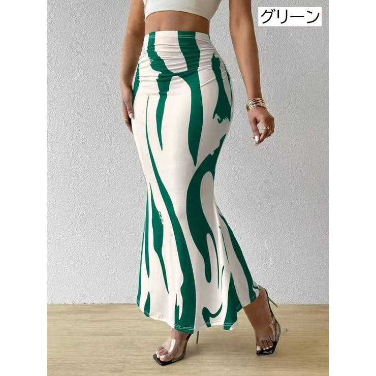 ロングスカート マーメイドスカート レディース | PlusNao | 詳細画像9 