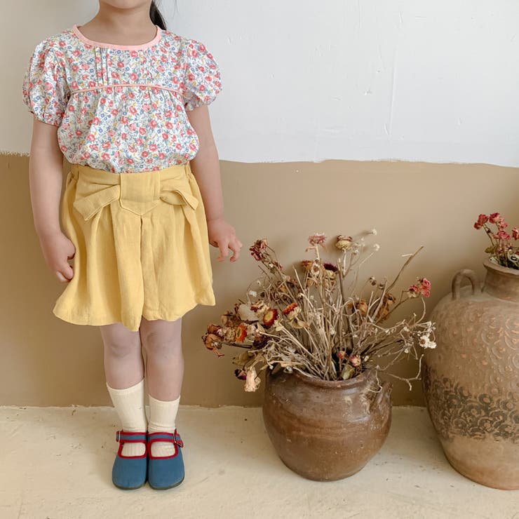 キュロットスカート ショートパンツ ミニ丈[品番：FQ000153191