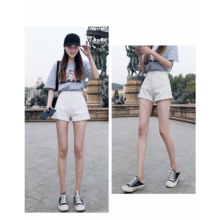 ショートパンツ ワイド 短パン | PlusNao | 詳細画像2 