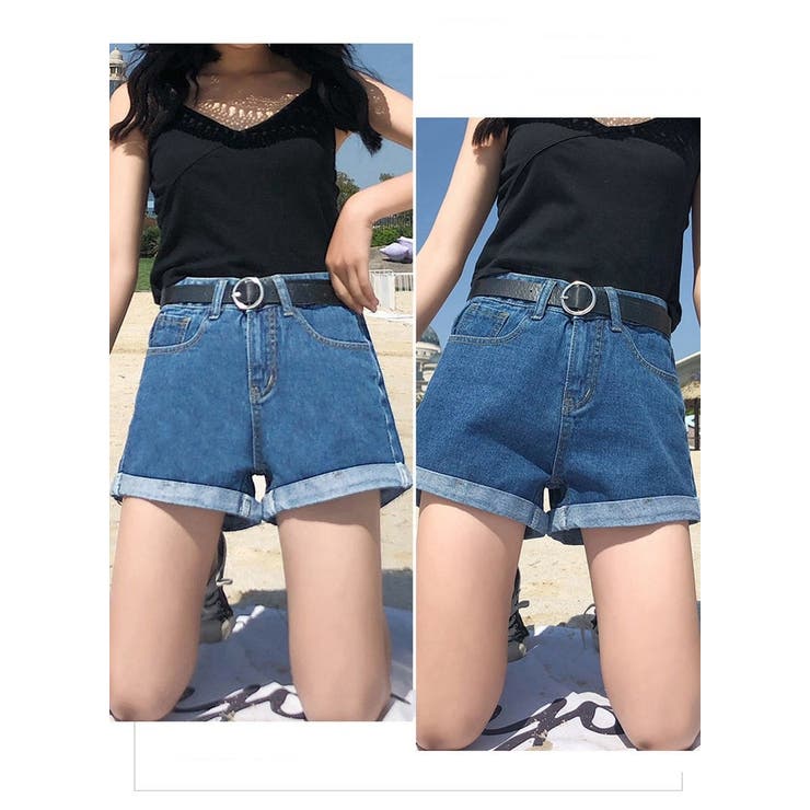 ショートパンツ ワイド 短パン | PlusNao | 詳細画像9 