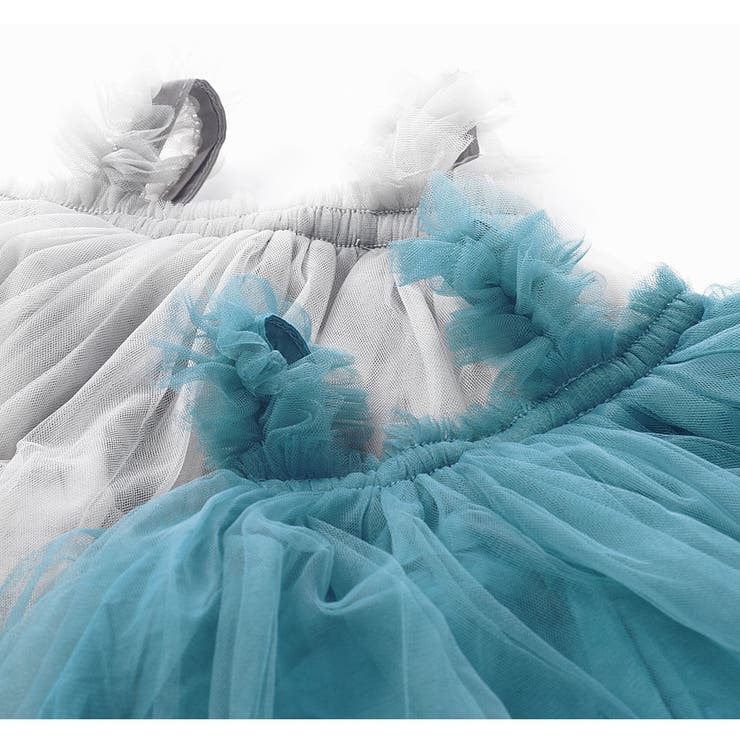 ふわふわワンピース ワンピースドレス チュール | PlusNao | 詳細画像11 