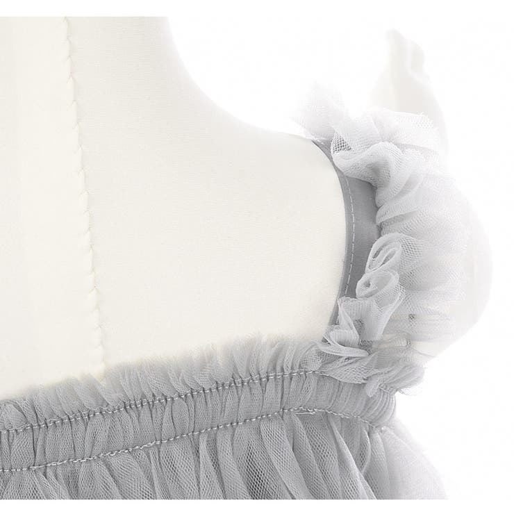 ふわふわワンピース ワンピースドレス チュール | PlusNao | 詳細画像12 