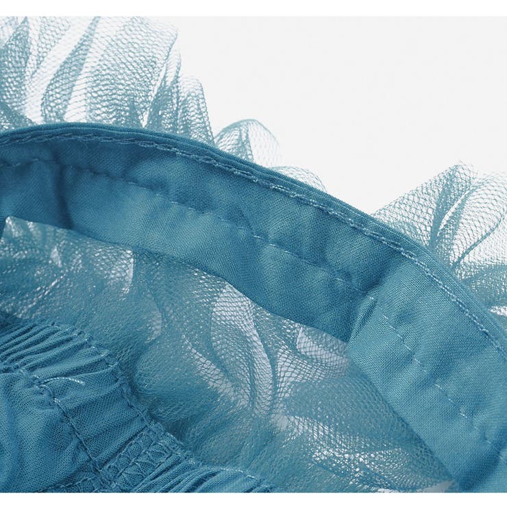 ふわふわワンピース ワンピースドレス チュール | PlusNao | 詳細画像13 