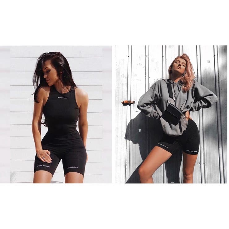 ショートレギンス スパッツ レディース | PlusNao | 詳細画像3 