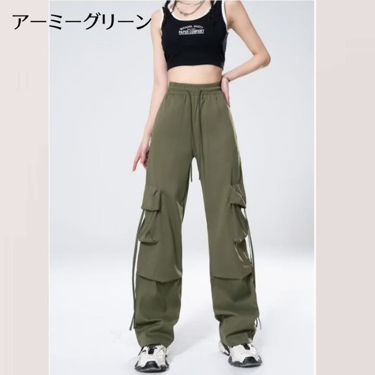 ロングパンツ カーゴパンツ レディース | PlusNao | 詳細画像8 