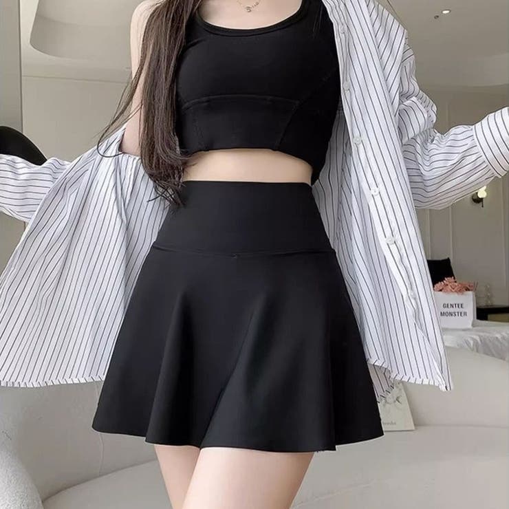 フレアスカート ミニスカート スカート | PlusNao | 詳細画像4 