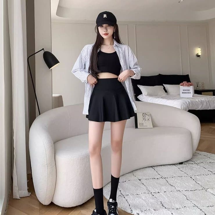 フレアスカート ミニスカート スカート | PlusNao | 詳細画像5 