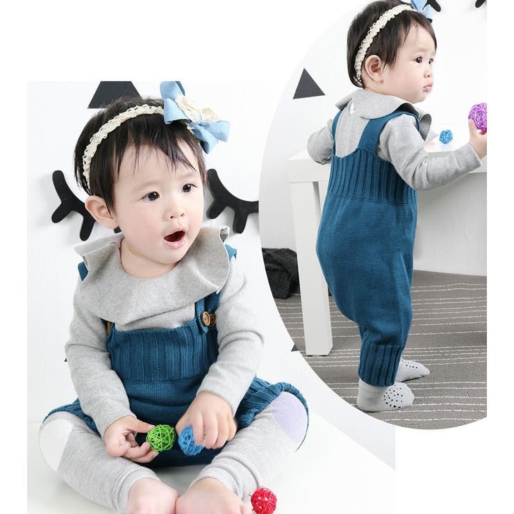 ベビー服 オーバーオール ニットソー | PlusNao | 詳細画像10 